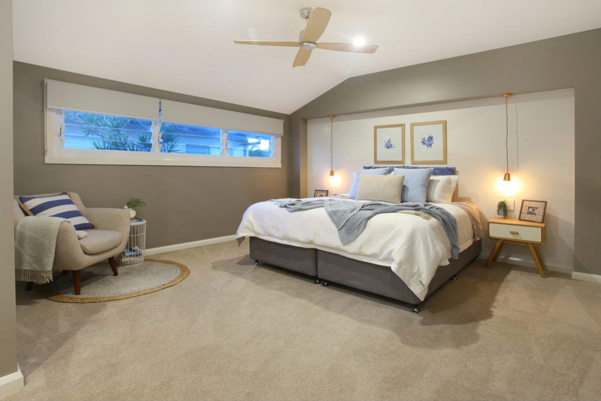 Completed bedroom
