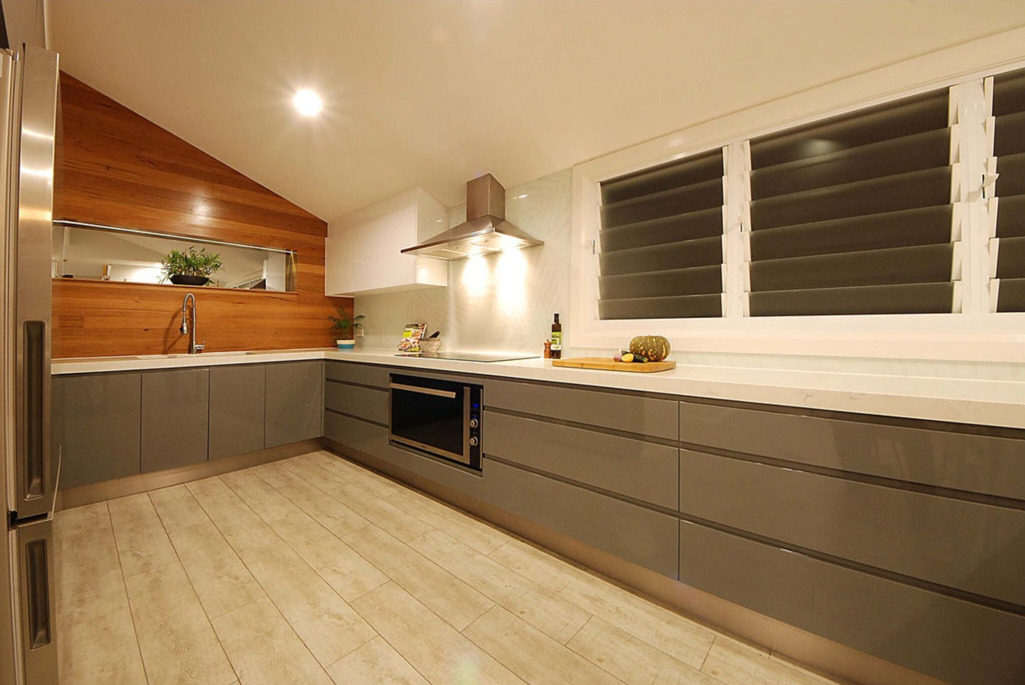 Completed kitchen