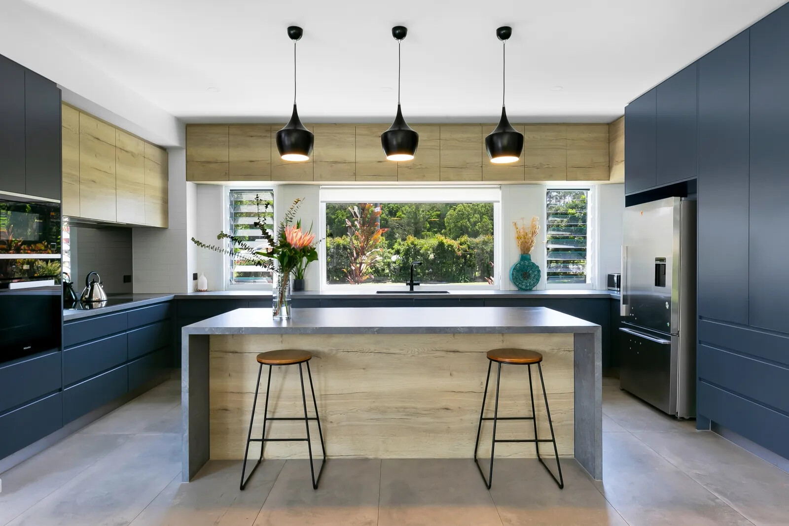 Completed kitchen
